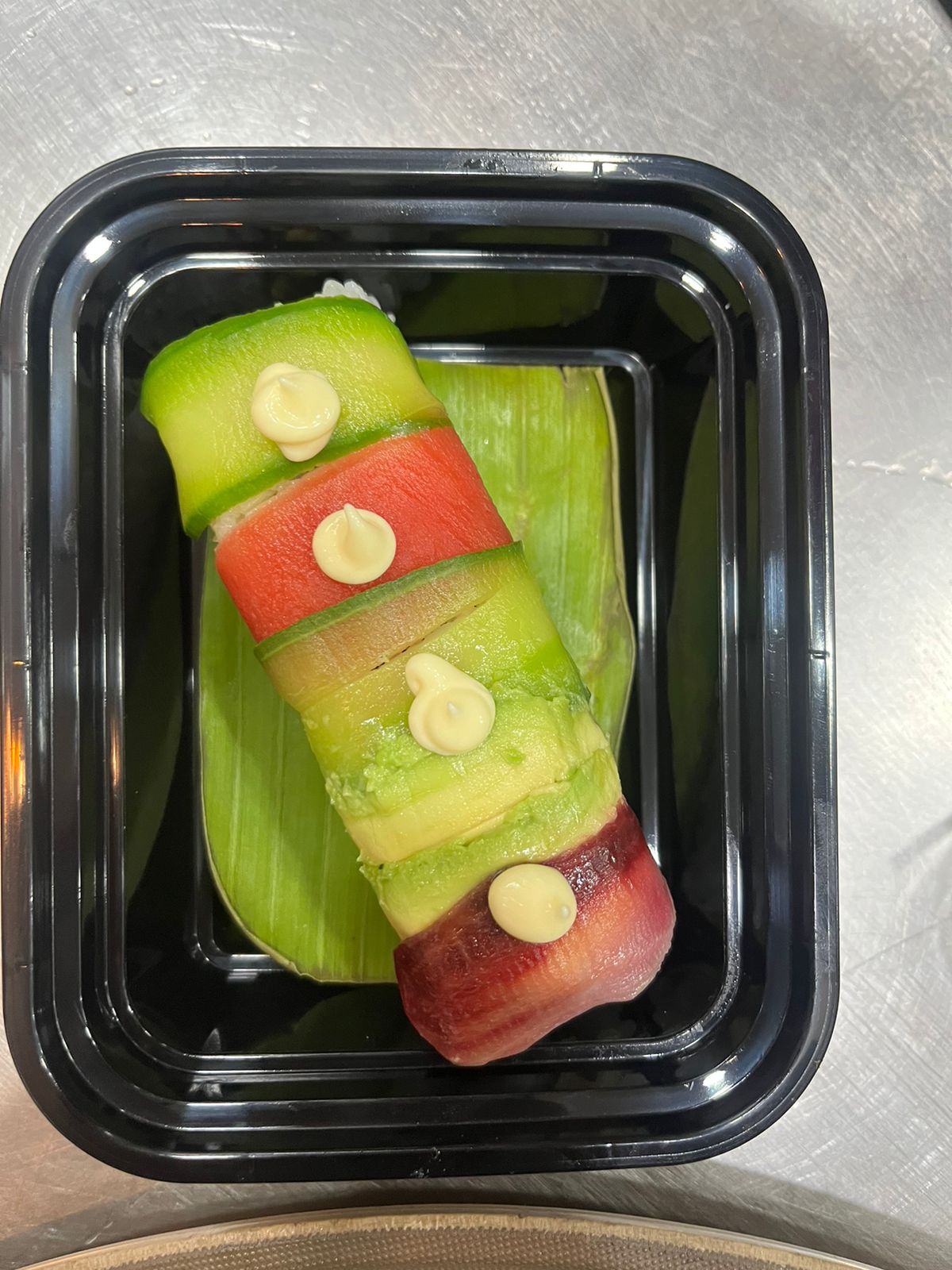 Rainbow sushi